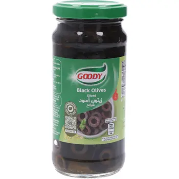 Goody Black Olive Slices 240g