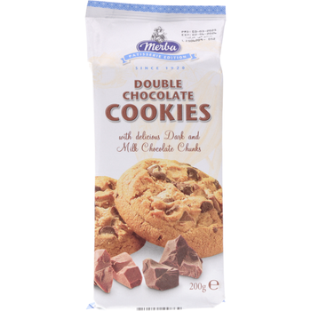 Merba Patisserie Edition Double Chocolate Cookies 200g