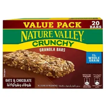 Nature Valley Oats & Dark Chocolate Granola Bar 20x21g