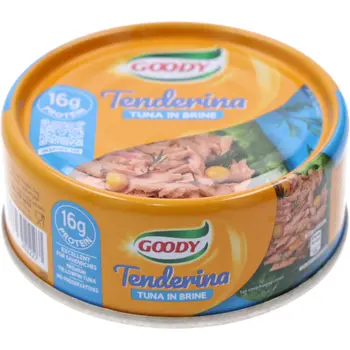 قودي تندرينا تونا بالماء والملح 80جرام