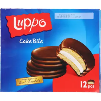 لوبو كيك بالمارشميلو مغطى بشوكولاتة بالحليب 25 جم