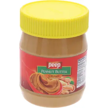 زبدة فول سوداني ناعمة بيب 340 جرام