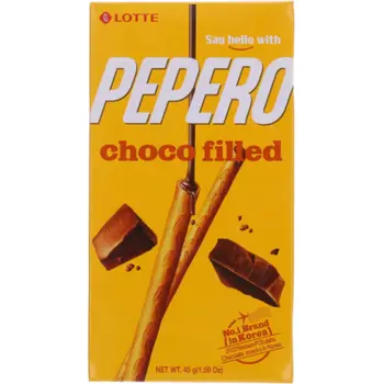 Lotte Pepero Chocolate Plain 50g