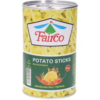 Fairco Brazilian Salt Pepper Potato Stix 45g