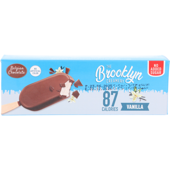 بروكلين ايس كريم فانيلا مغطاة بالشوكولاته 55مل
