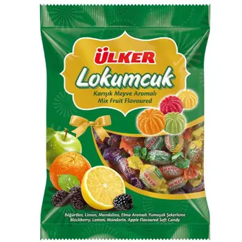 Ulker Lokumcuk Mixed Flavour Soft Candy 350g