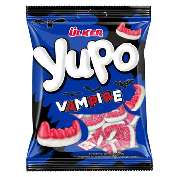 Ulker Yupo Vampire Teeth Soft Candy 80g