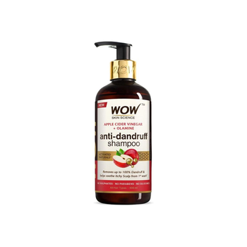 واو سكين ساينس شامبو خل التفاح بزيوت اللوز والأرجان 300مل