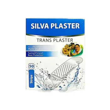 سيلفا شرائط طبية لاصقة شفافة 50قطعة