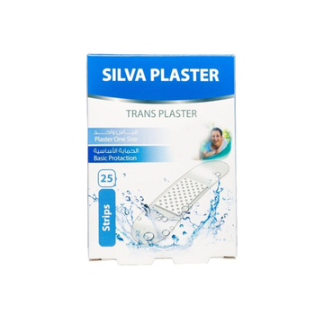 سيلفا شرائط طبية لاصقة شفافة 25قطعة