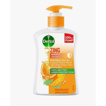 ديتول سائل غسيل اليدين بالزنك 200مل