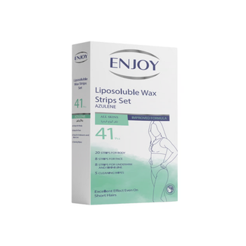 إنجوي ليبو شرائط شمعية لجميع أنواع البشرة 41قطعة