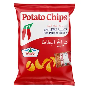 فاركو شرائح البطاطس بنكهة الفلفل 50جرام