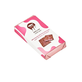 واو! شوكلاتة دبي بيضاء حلوى القطن الوردية 140جرام