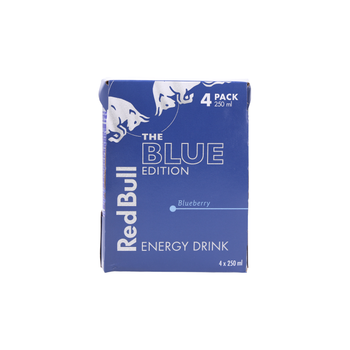 Red Bull Blue Edition Blueberry Energy Drink 4x250ml