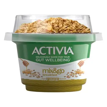 Activia Mixgo Low Fat Vanilla Yogurt Granola 170g
