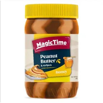 وقت السحر زبدة الفول السوداني والعسل 510جرام