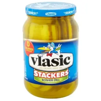Vlasic Vlasic Kosher Dill Pickle Stackers 473Ml