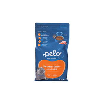 بيلو طعام جاف للققط البالغة بنكهة الدجاج 1.5كيلو