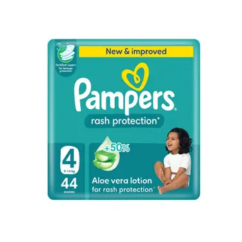 بامبرز حفاضات مقاس 4 44قطعة