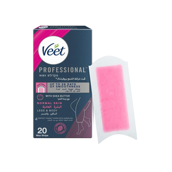 Veet Acai Berries Wax Strips 20 Pieces