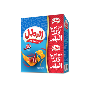 Al Batal Ketchup Flavor Potato Chips 12x23g