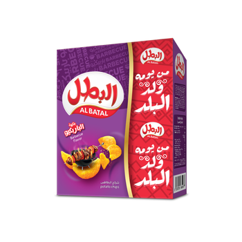 البطل بطاطس الباربكيو 12×23 جرام