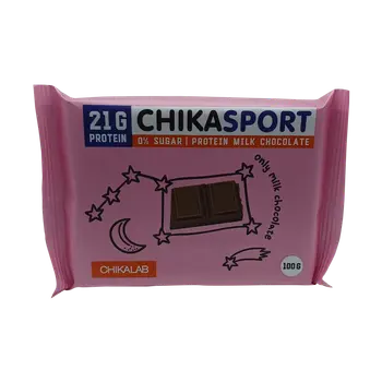 Chika Sport Protein Milk Chocolate 100g