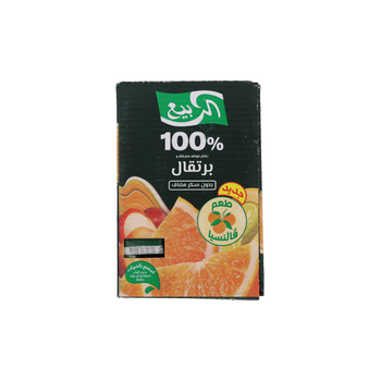 الربيع عصير برتقال 18×185مل