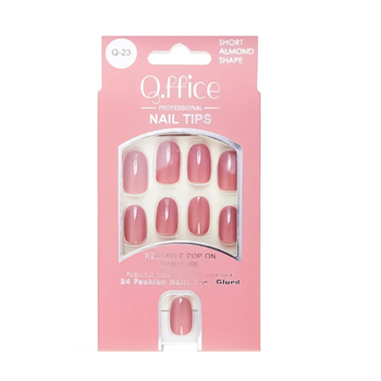 Q Office False Nails Q23 24Pieces