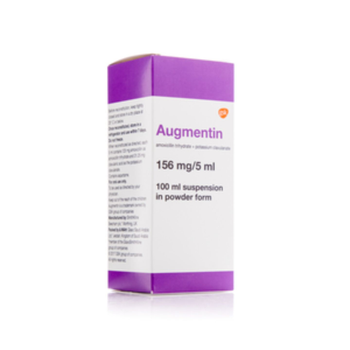 Augmentin 156mg/5ml Suspension 100Ml