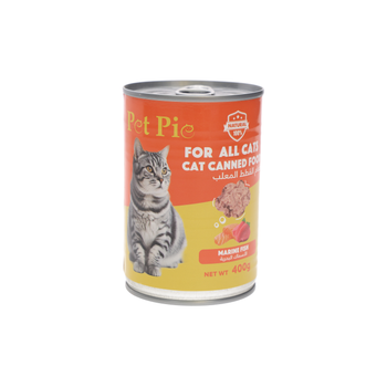 Pet Pie Cat Food Marine Fish 400g