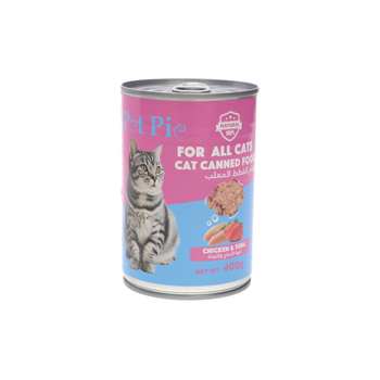 Pet Pie Chicken & Tuna Cat Food 400g
