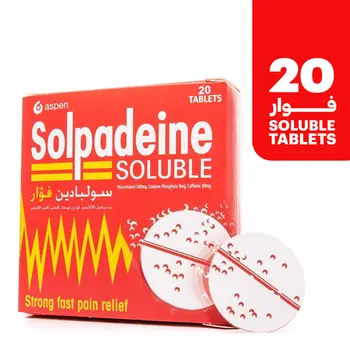 Aspen Solpadeine Soluble Tablets 20 Pack