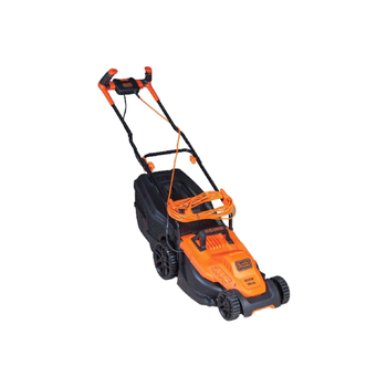 بلاك آند ديكر جزازة العشب من بلاك اند 1600 واط ديكر بمقبض دراجة باللون البرتقالي والاسود 38سم  - 56236 1قطعة