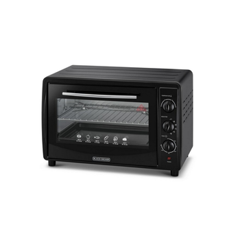 Black & Decker 1800W Double Glass Toaster Oven Black 45 Liter - 58276 1Piece