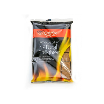 Tent 24-Blocks Barbecue And Fire Natural Firelighters 19.3 X 13.3 X 2.4 Cm - 98419 24Piece
