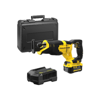 Stanley Fatmax V20 18V Cordless Reciprocating Saw Kitbox Yellow And Black 39 X 16.8 X 46.6 Cm - 91899 1Piece