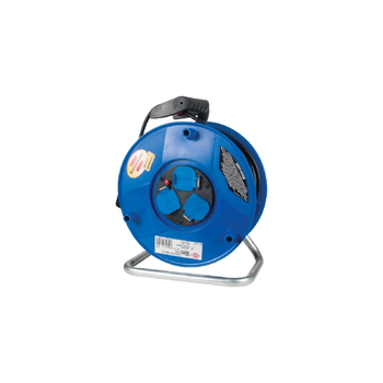 بريننشتول بكرة كابل ستيردي ثلاثية الاتجاهات 240 فولت 13 أمبير أسود وأزرق 36 × 19 × 28 سم  - 3611 1قطعة