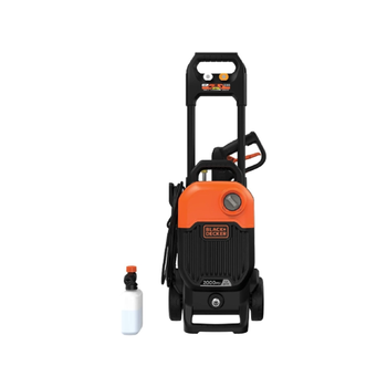 Black & Decker 2000W 2100Psi Corded Compact Pressure Washer Black And Orange 30 X 40 X 40 Cm - 90202 1Piece