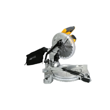Traitools 1800W Compound Miter Saw Silver And Yellow - 61488 1Piece