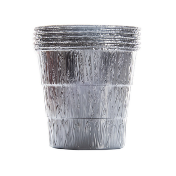 Traeger 5-Piece Disposable Aluminium Bucket Liners For Grill Silver 10.92 X 12.7 X 14.47 Cm - 98329 1Piece