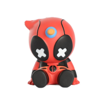 مارفل دمية أسفنجية موتشي بشكل ديد بول جالسًا أحمر وأسود 10 x 10 x 10 سم 106289 1قطعة