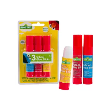 سيسامي أصبع صمغ غير سام قابل للغسل 3 قطع 20.2 x 15 x 28.3 سم 105120 1قطعة