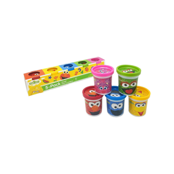 سيسامي معجون لعب غير سام مرن للتشكيل 5 قطع ألوان متعددة 27 x 23 x 34 سم 105109 1قطعة