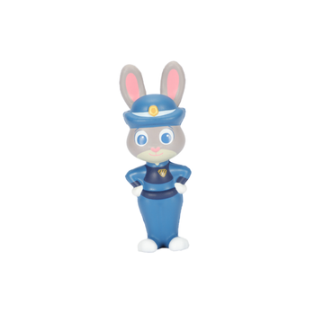 ديزني دمية جودي من زوتوبيا فائقة الليونة بمظهر لطيف لهواة الجمع أزرق ورمادي 10 x 10 x 10 سم 106283 1قطعة