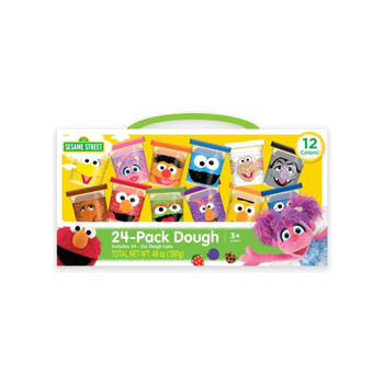 سيسامي مجموعة عجين لعب للتشكيل 24 قطعة بمقبض للحمل ألوان متعددة22 x 25 x 49 سم 105090 1قطعة