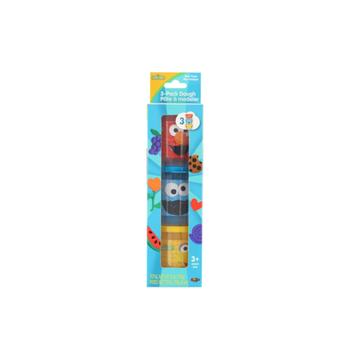 سيسامي مجموعة طقم معجون لعب للأطفال مكونة من 3 قطع غير سام متعدد الألوان 57 جم 105114 1قطعة