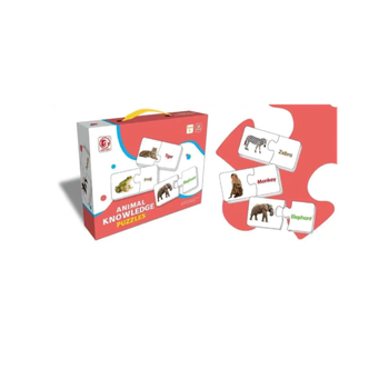 جينيراك لعبة لغز التعرف على الحيوانات للأطفال ألوان متعددة 6 x 3.3 x 18.3 سم 105639 1قطعة