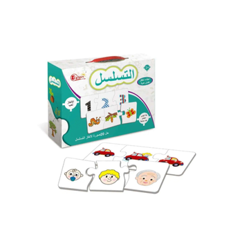 جينيراك لغز مطابقة التسلسل تعليمي باللغة العربية ألوان متعددة 12.8 x 7.3 x 13.5 سم 105638 1قطعة